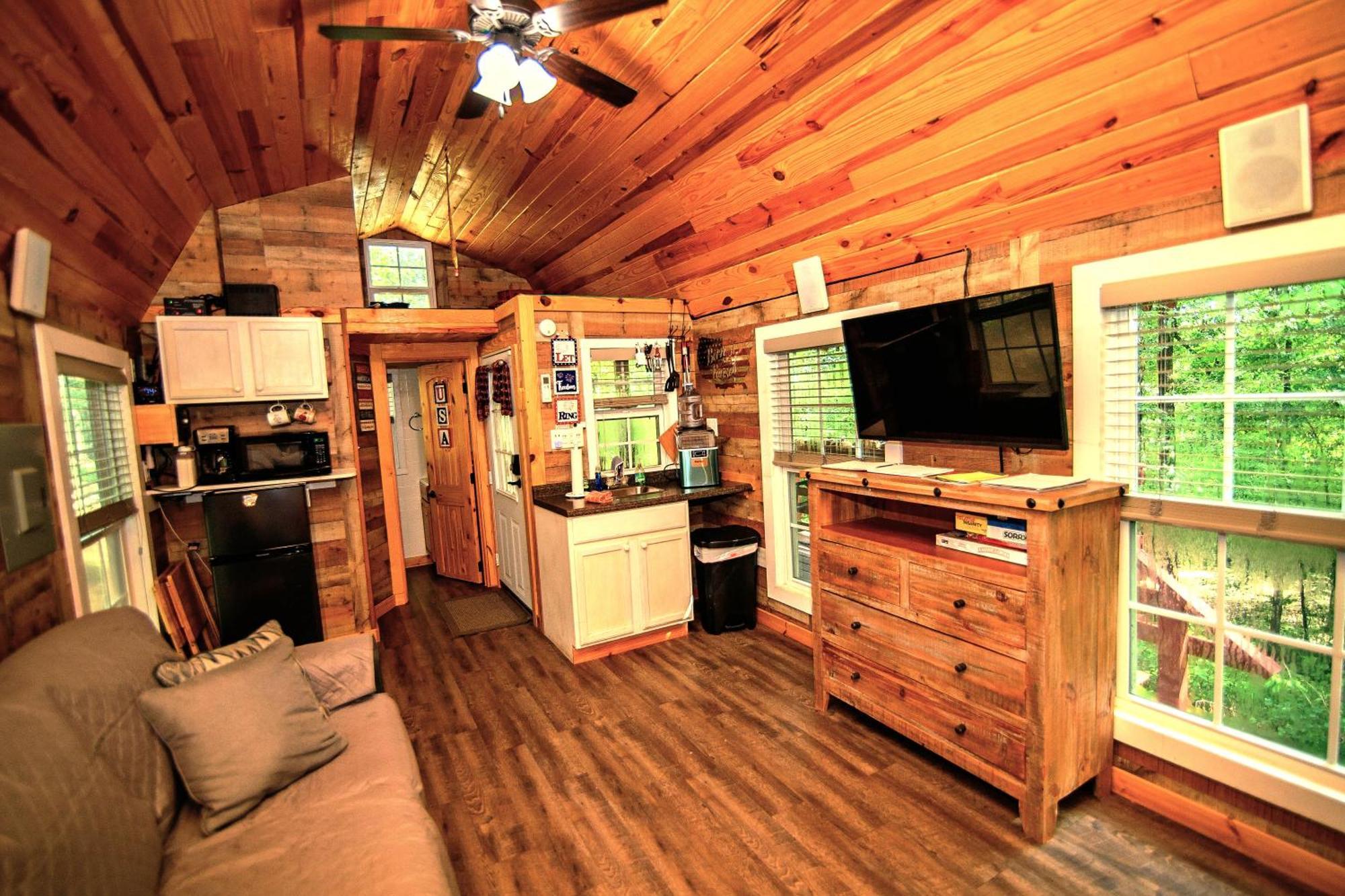 The Americana - Parker Creek Bend Cabins Murfreesboro Bagian luar foto