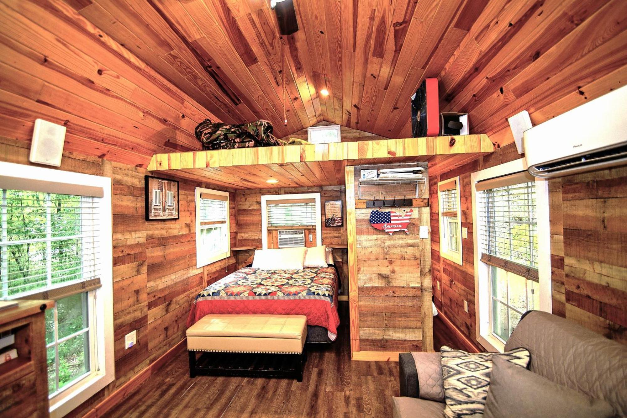 The Americana - Parker Creek Bend Cabins Murfreesboro Bagian luar foto